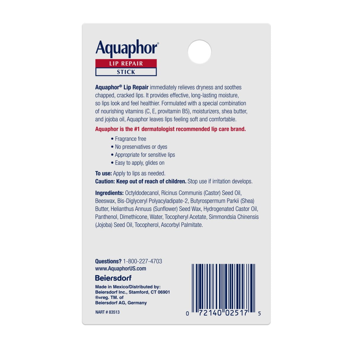 Alternative view of Aquaphor Lip Repair Stick (Dual Pack)