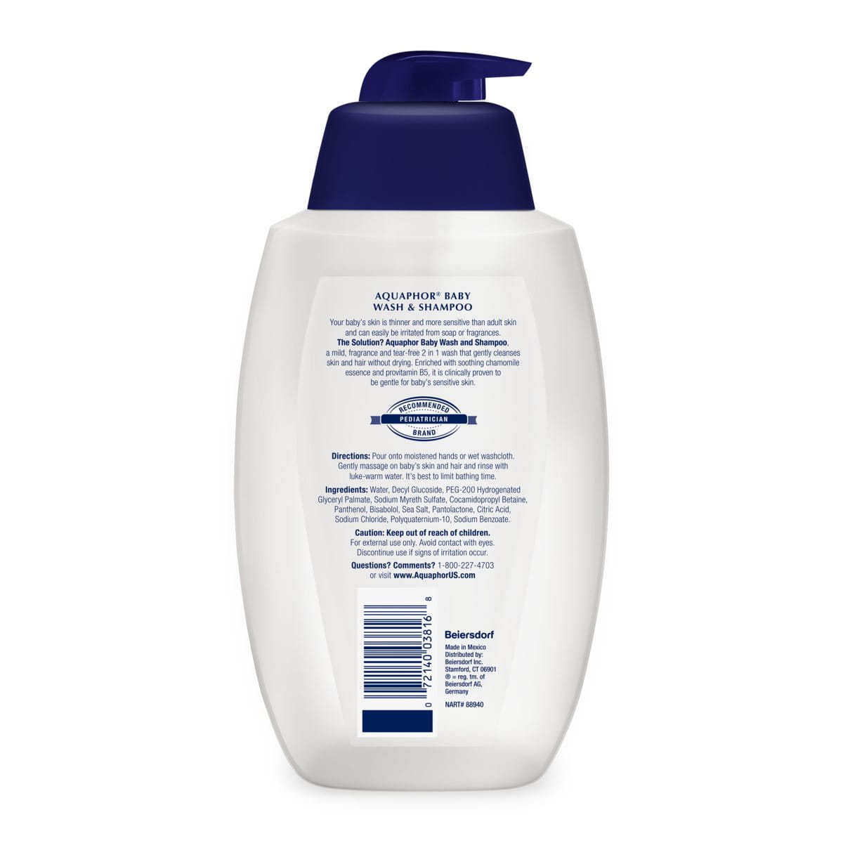 Alternative view of BABY WASH & SHAMPOO (25.4 FL. OZ.)