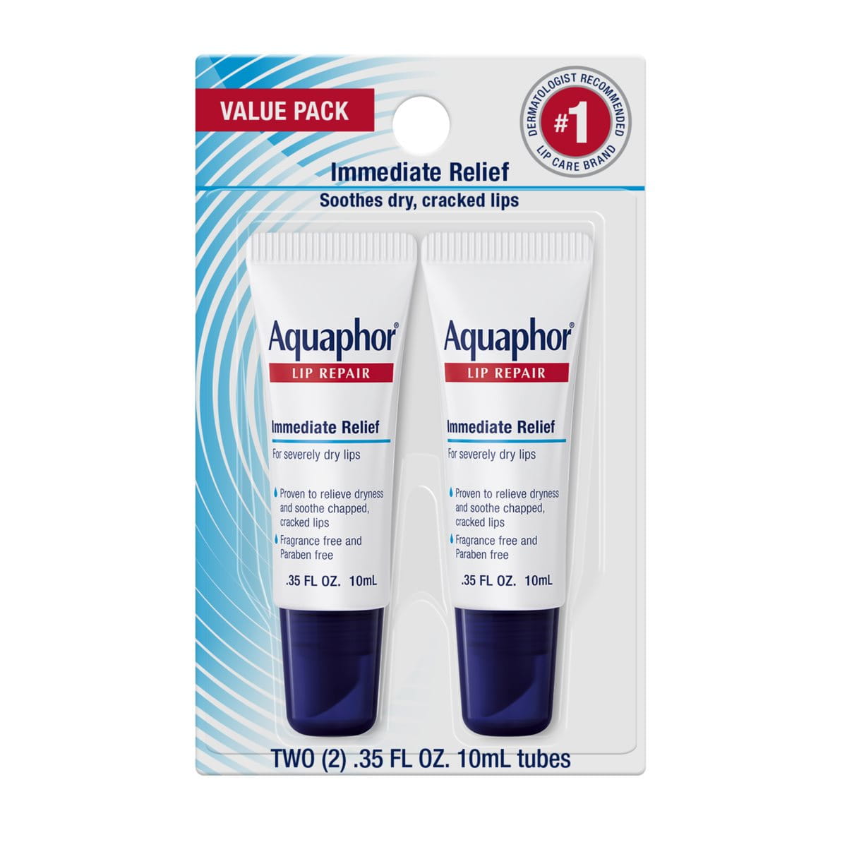 Aquaphor Lip Repair (Dual Pack)